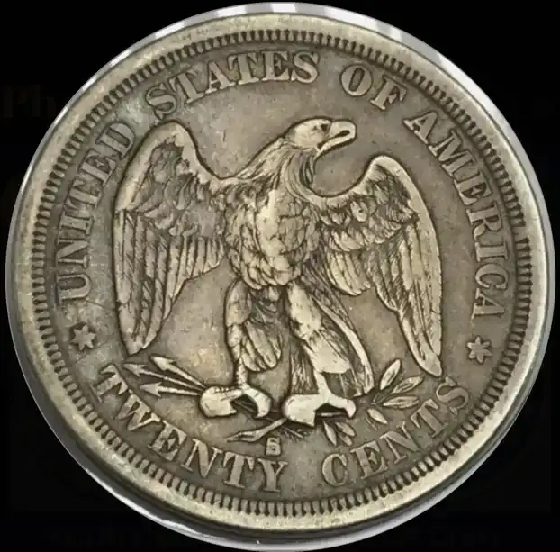 Dad's-1875-S-US-$.20-Coin