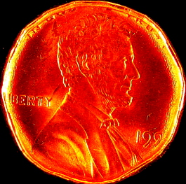 Unusual-Dime-Sized-1998-Wheat-Cent