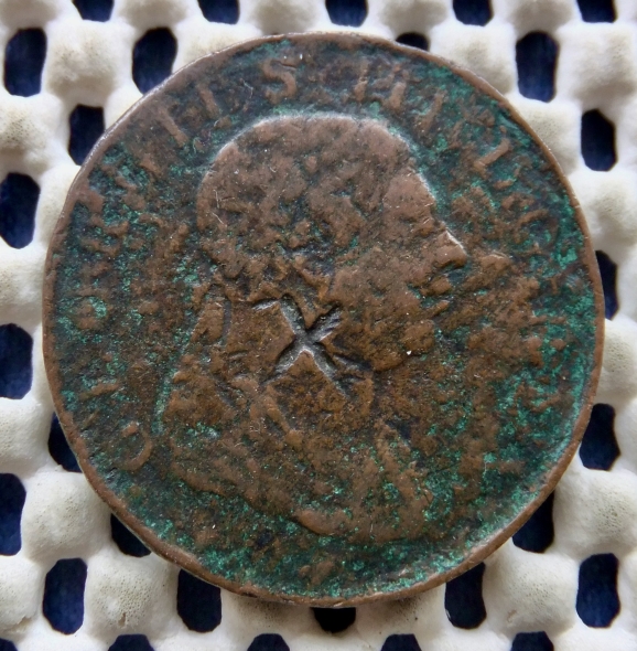 Georgius-III.-1815/1816-?-Copper.-What-Is-It?-Id:-Counterfeit-Bank-Of-England-3-Shilling-Token