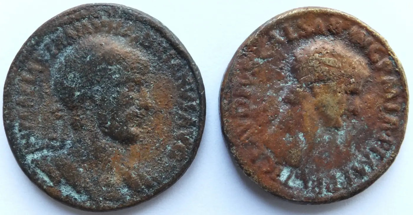 Two-Roman-Coins-?-What-Are-They-And-Are-They-Genuine-Or-Fake-?
