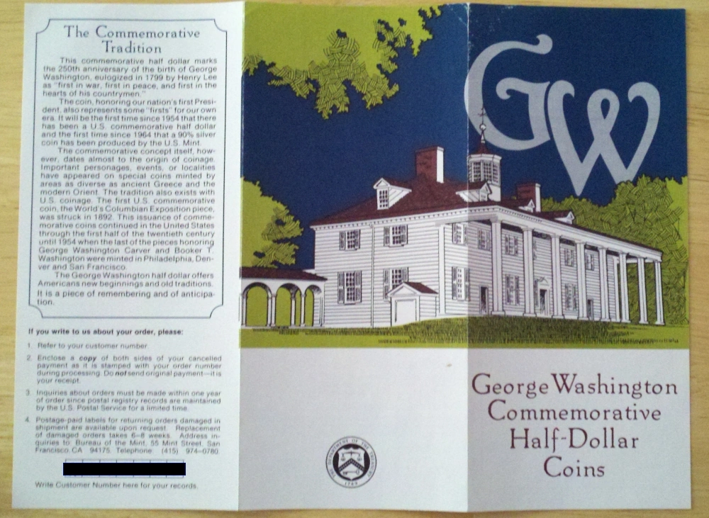 Commems-Collection-Modern:-1982-George-Washington-Birth-Anniversary---Part-II