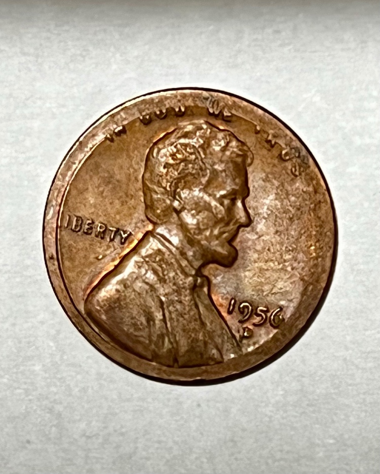 1956-Lincoln-Wheat-Cent-PMD-Or-Strike-Error?