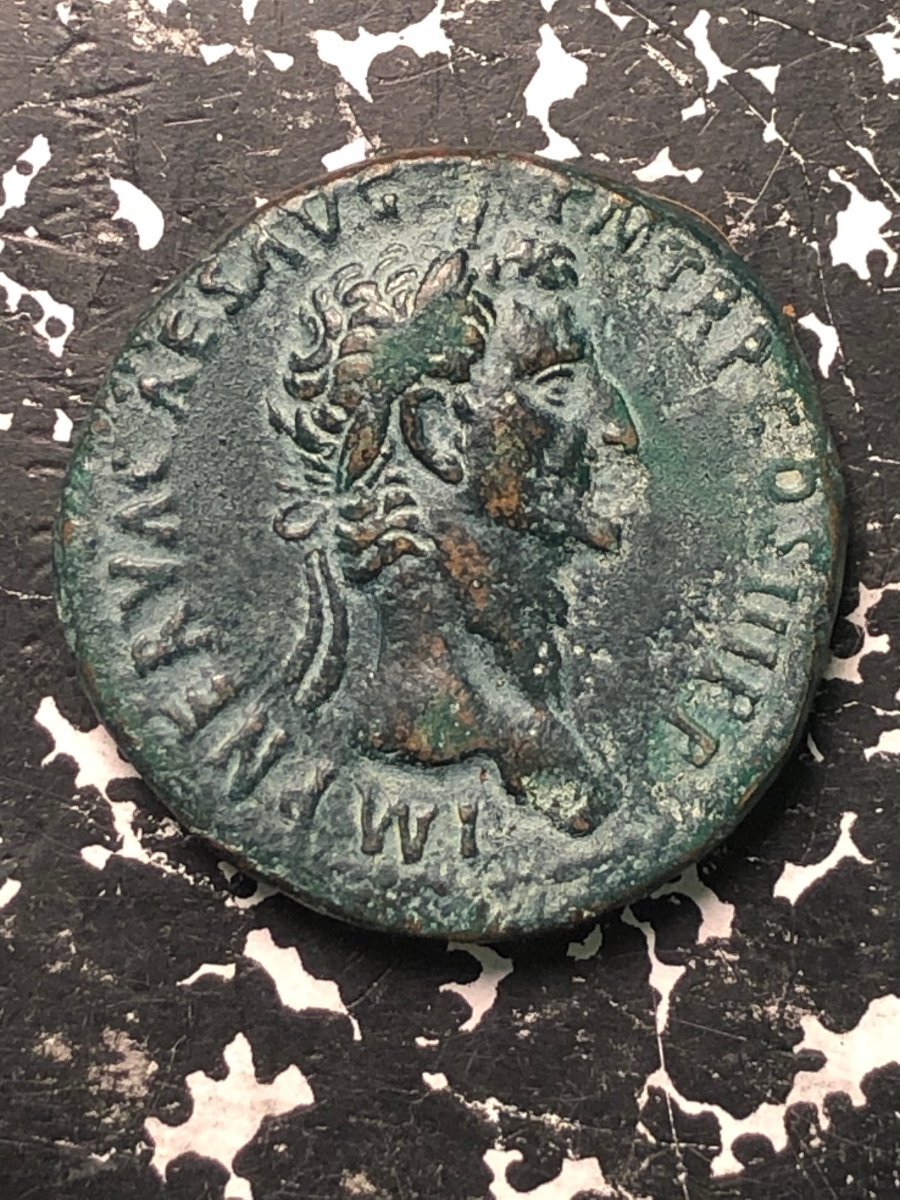 Ancient-Rome-Nerva-Sestertius-29.37g-32.7mm
