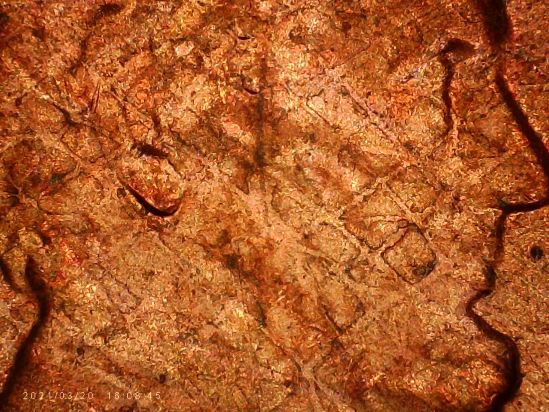 Lincoln-Shield-Penny-Strange-Grid-Or-Hash-Marks-On-Planchet.