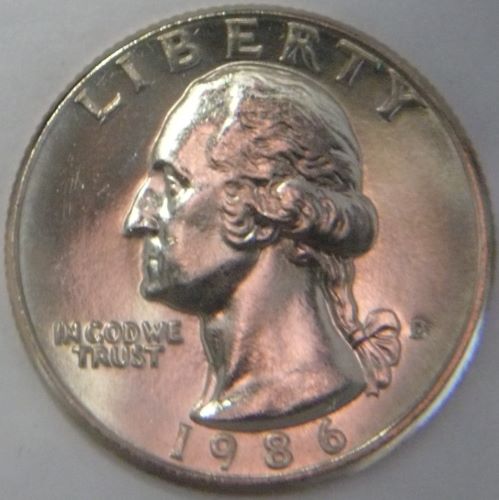 1986-D-Washington-Quarter-For-Grading