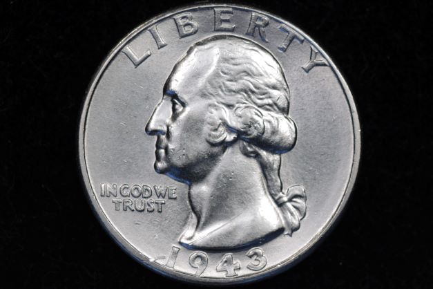 1943-P-Washington-Quarter-With-Rim-Defect-And-Die-Break?