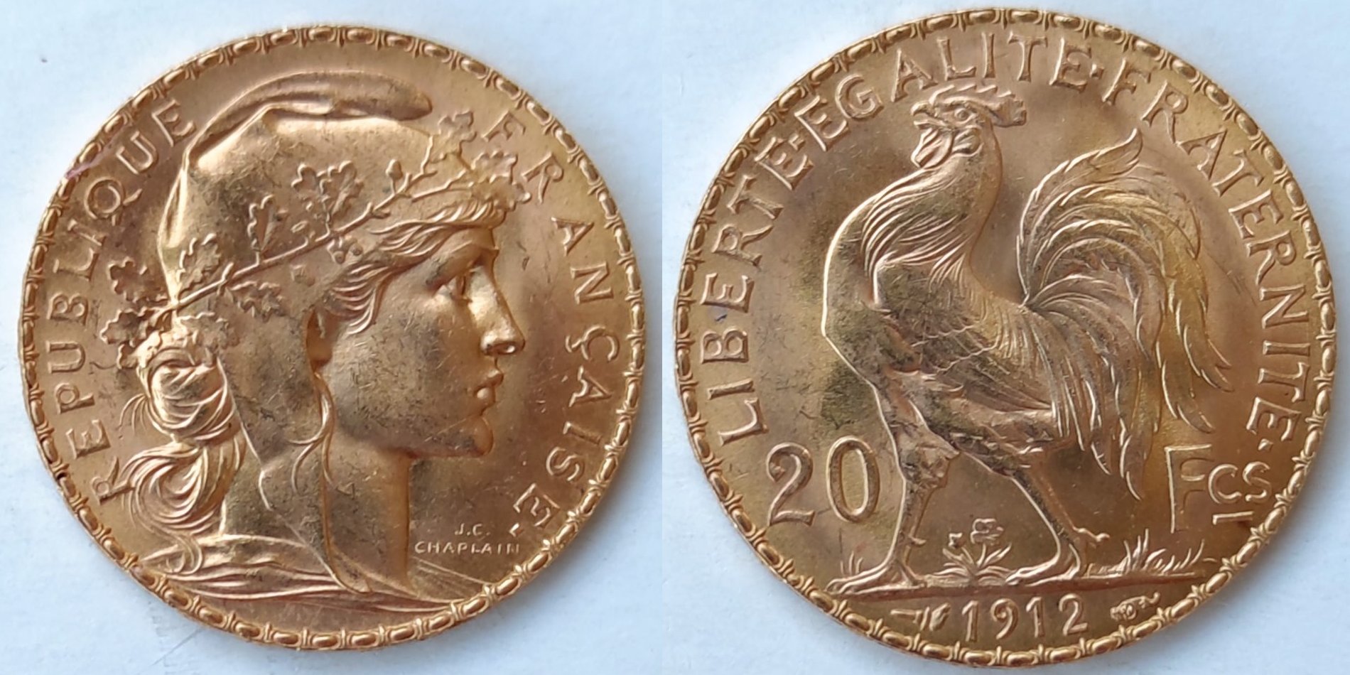 Gold-Bullion-Spotlight:-French-Rooster-Gold-10-And-20-Francs