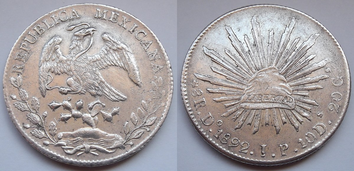 Mexico-,-8-Reales-Durango-1892-Condition-?