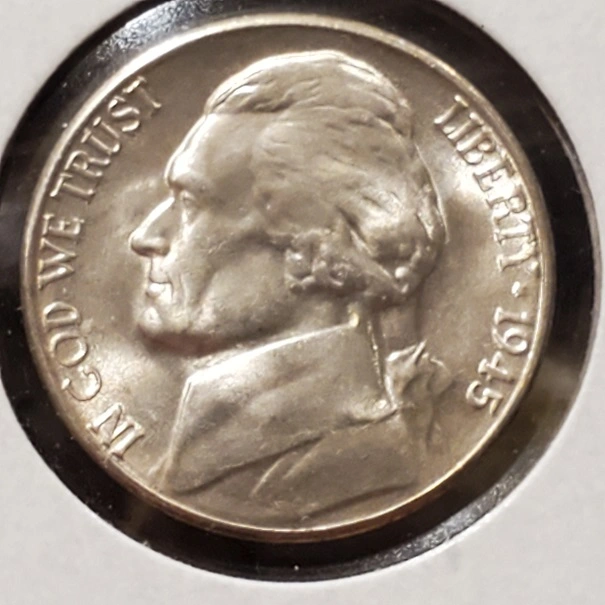 For-Sale:-1945-S-US-War-Nickel---Unc---$15-Shipped