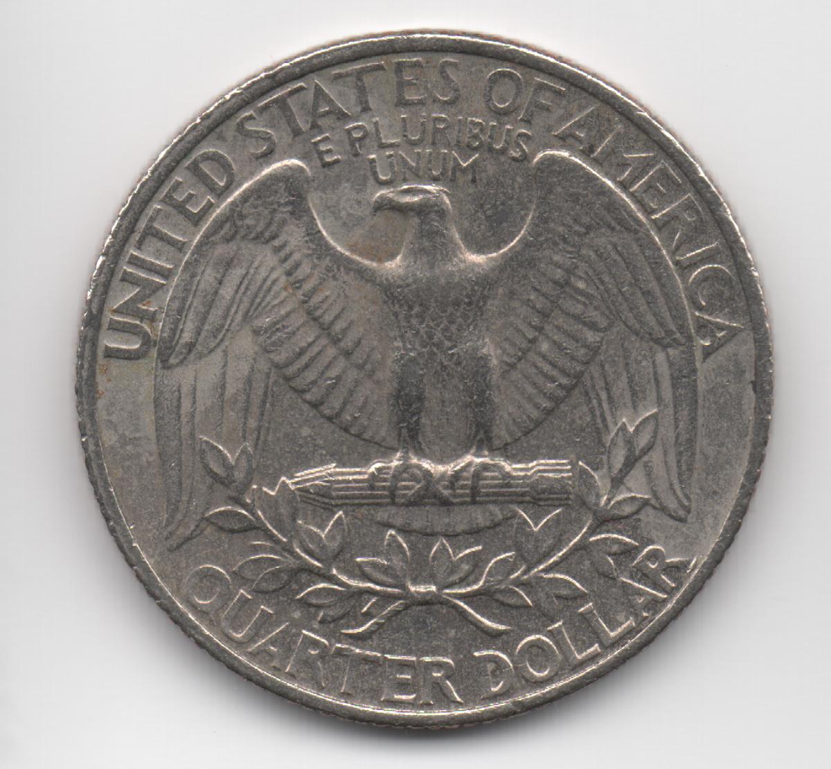 1987-S-Washington-Quarter-Found-In-Circ.-With-No-Proof-Coating/Cameo