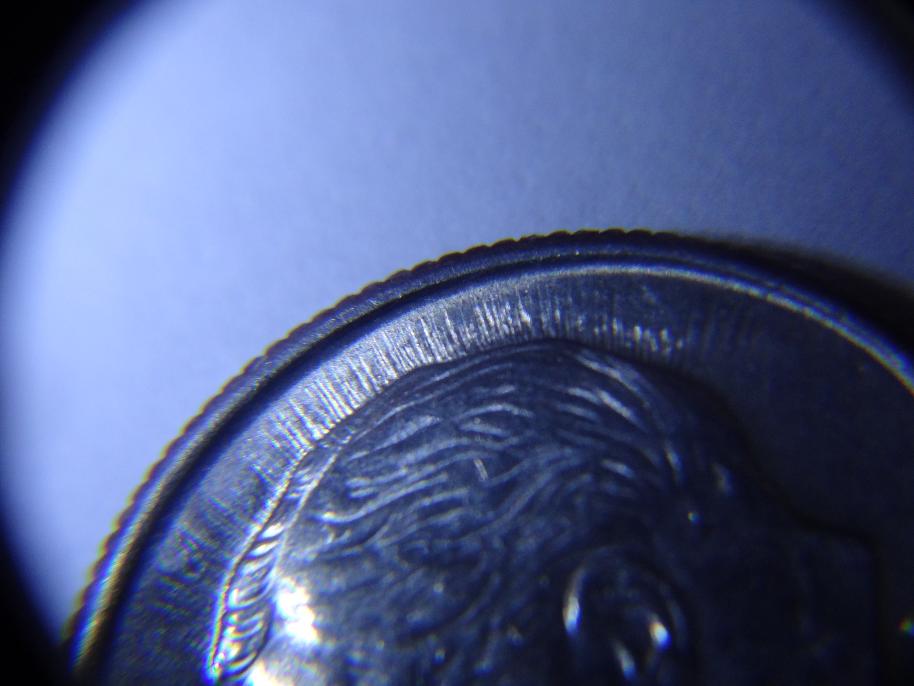 2007-P-Dime-With-Double-Lettering-&-