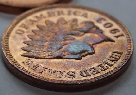 1903-Indian-Head-Cent,-Cleaned/Polished?-Mystery-Fingerprint-Lots-Of-Pics