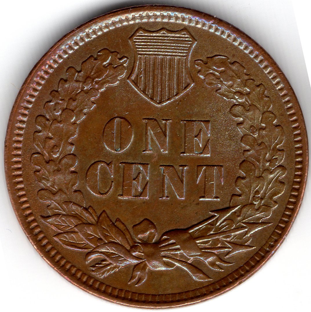 1901-Indian-Head-Cent-With-Questionable-Colors-?-Oily-Surface