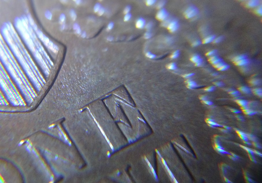 1901-Indian-Head-Cent-With-Questionable-Colors-?-Oily-Surface