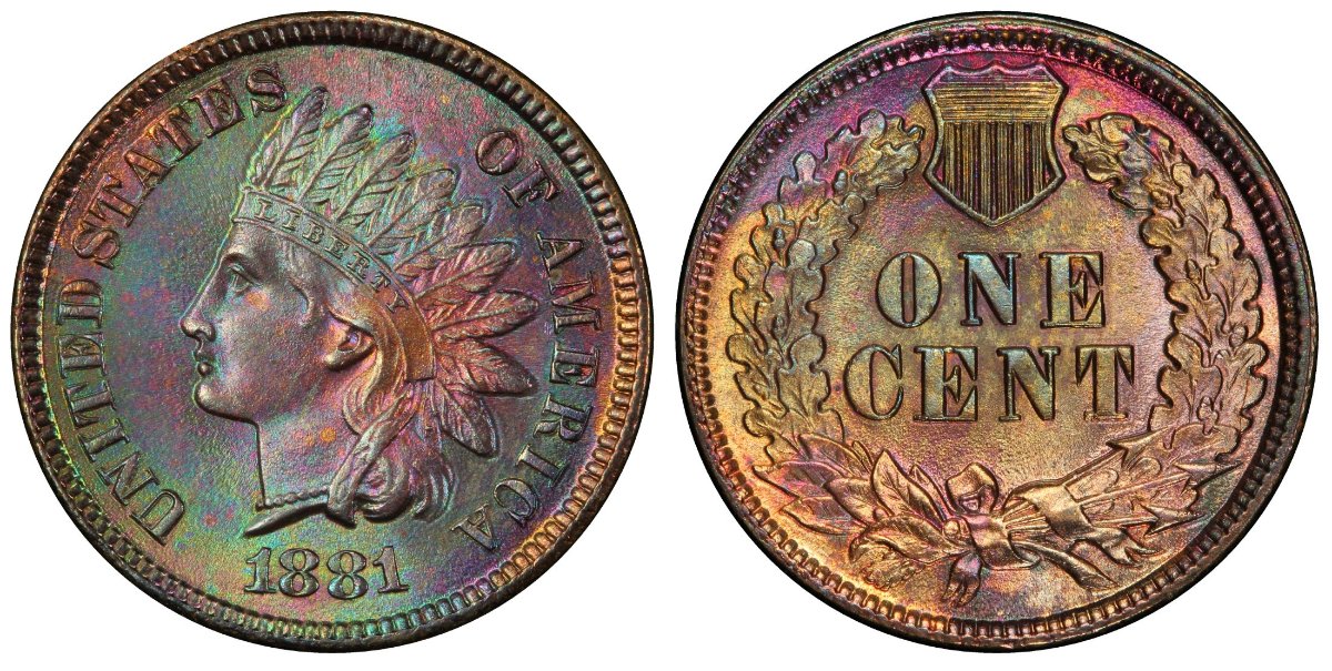 1881-Indian-Head-Cent-Help-Determining-BN-From-RB,-Lots-Of-Pics
