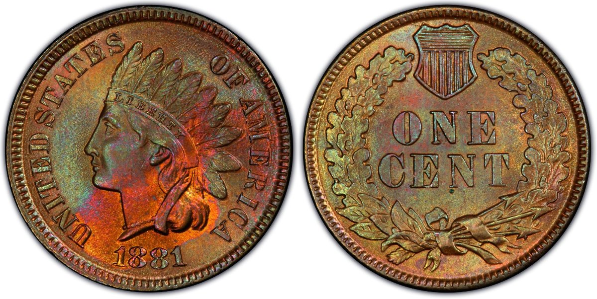 1881-Indian-Head-Cent-Help-Determining-BN-From-RB,-Lots-Of-Pics