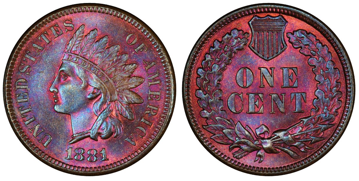 1881-Indian-Head-Cent-Help-Determining-BN-From-RB,-Lots-Of-Pics