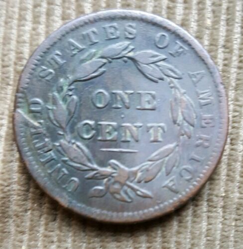 1838-Large-Cent-With-PMD-Or-Cud?