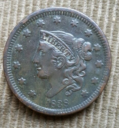 1838-Large-Cent-With-PMD-Or-Cud?
