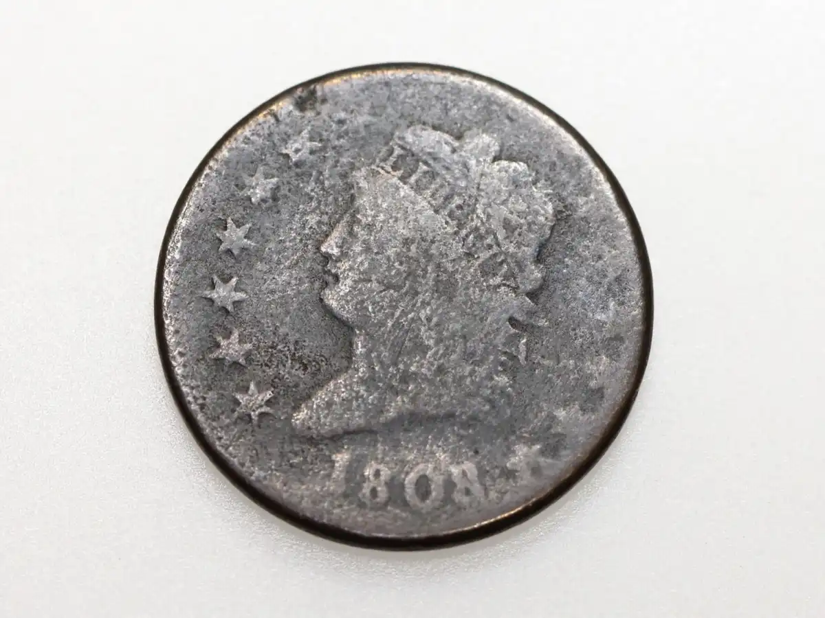 1808-Large-Cent-For-Grading