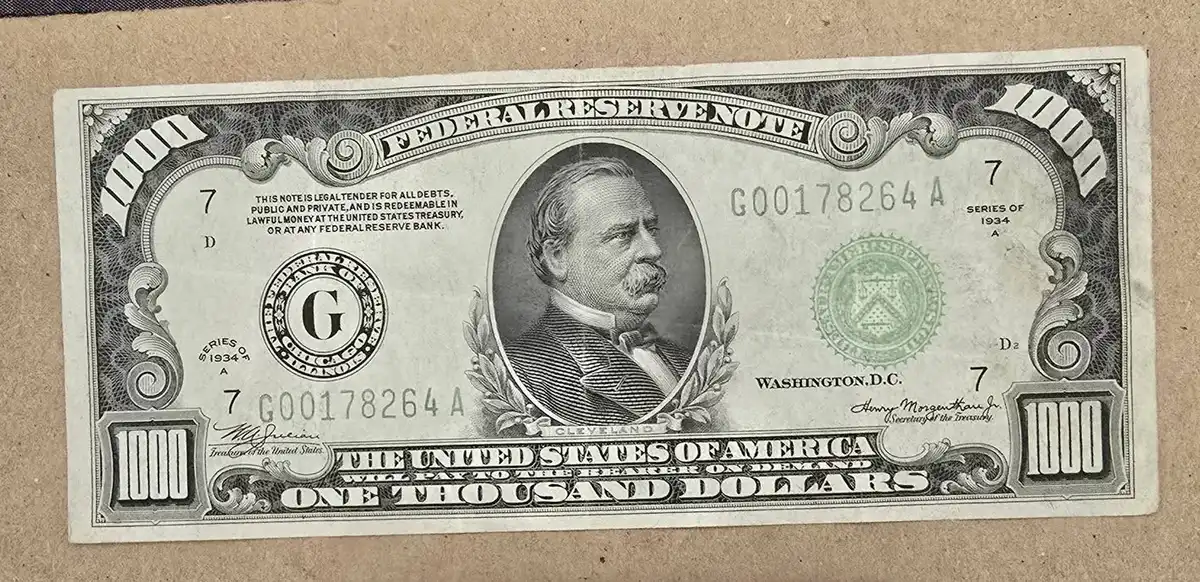 1934A-1000-Note-For-Evaluation