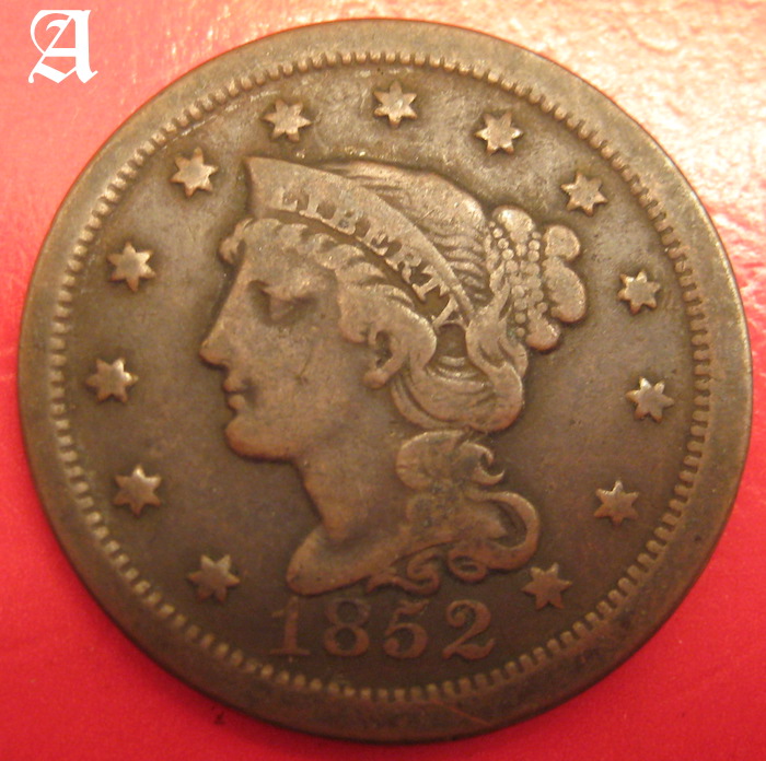 1852-Large-Cent---Pick-One-A-Or-B