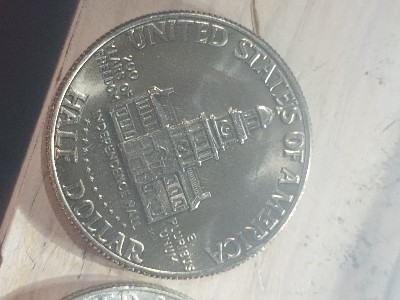 Half-Dollars-1776-1976-&-1943,-1964