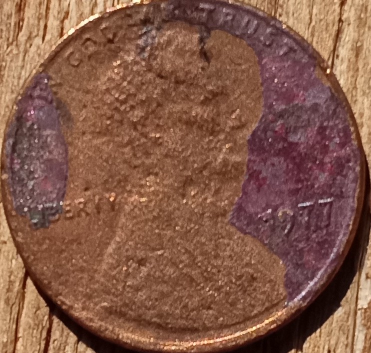 1977-Lincoln-Penny-With-Delamination?