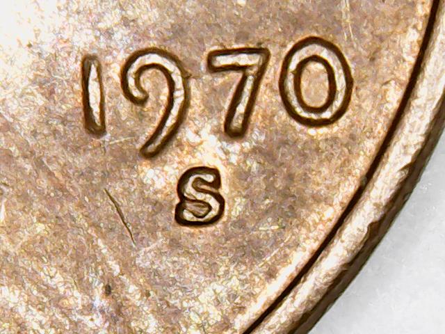1955-D-Penny-Damaged-Letters-On-Reverse-From-Circulation-Or?