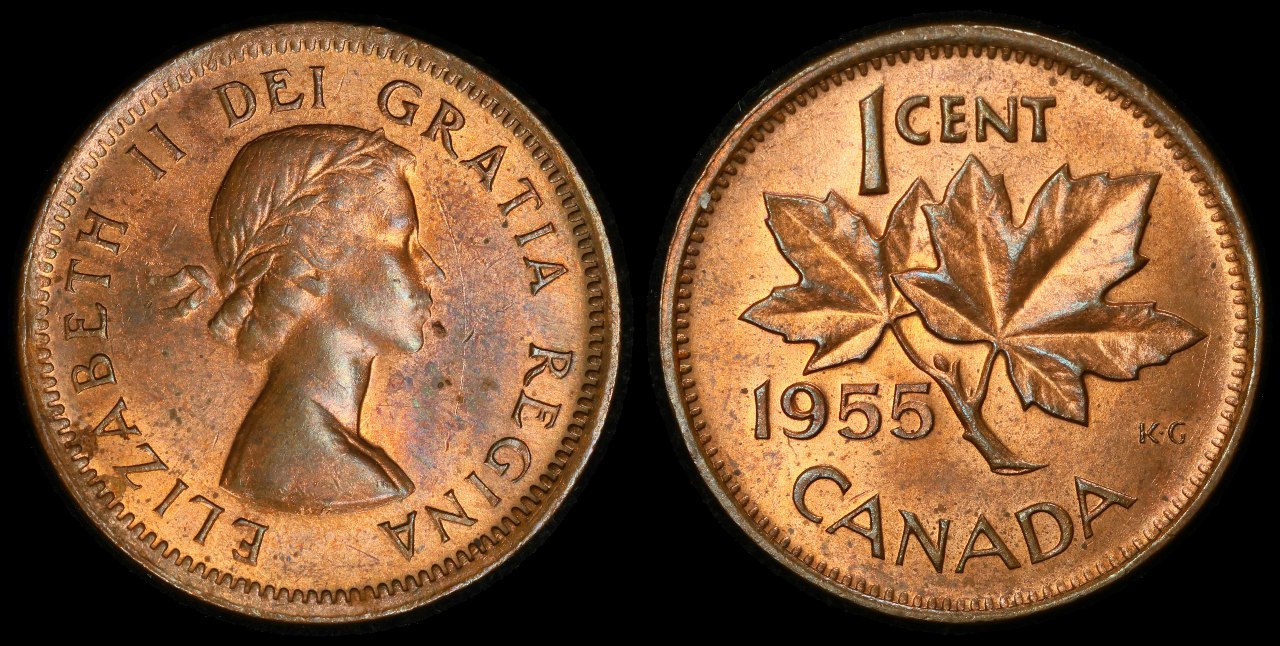 Canada-1955-Cent-NSF-Opinion