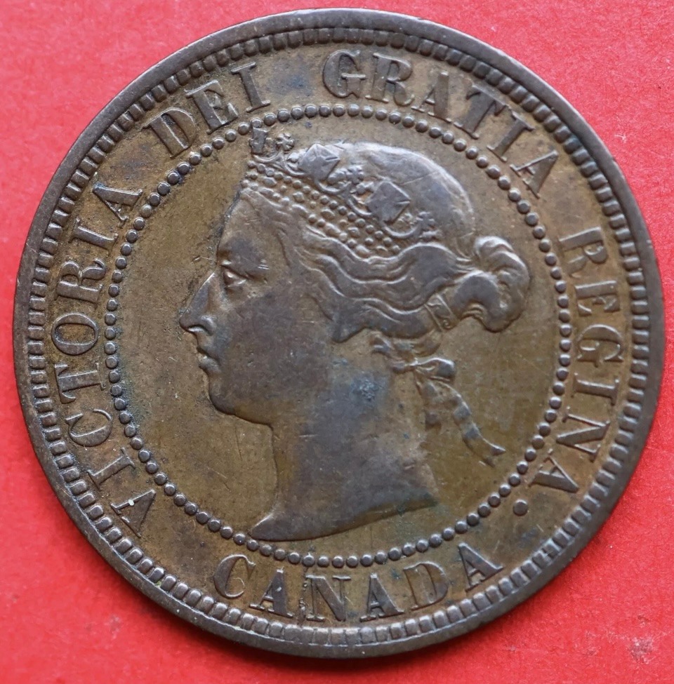 Canada-1891-Llld-Repunched-N-Variety---Free-To-Collectors
