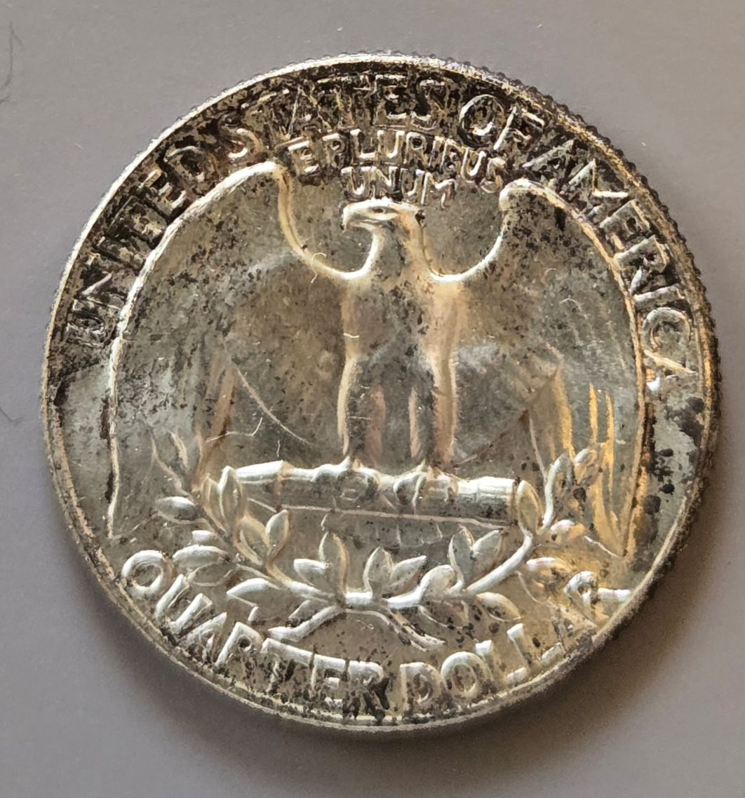Washington-Quarters-Question-About-Black-Stains.