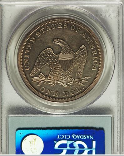 PCGS-Slabbed-1863-Dollar?-Real-Or-Fake?