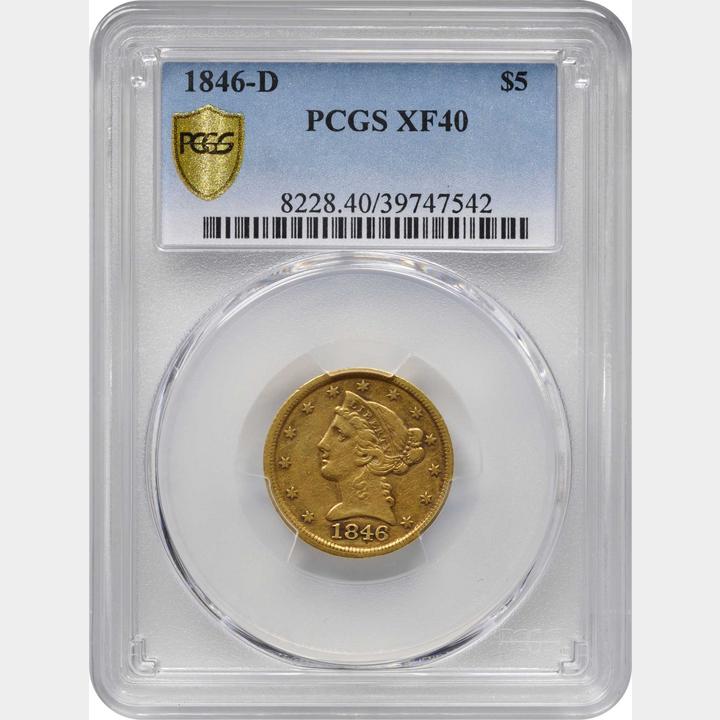 1846-D-$5-Gold--Guess-The-Grade
