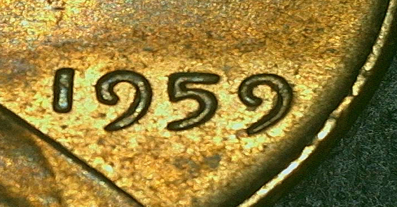 1959-Cent-DDO-Small-Spread-19-Of-Date