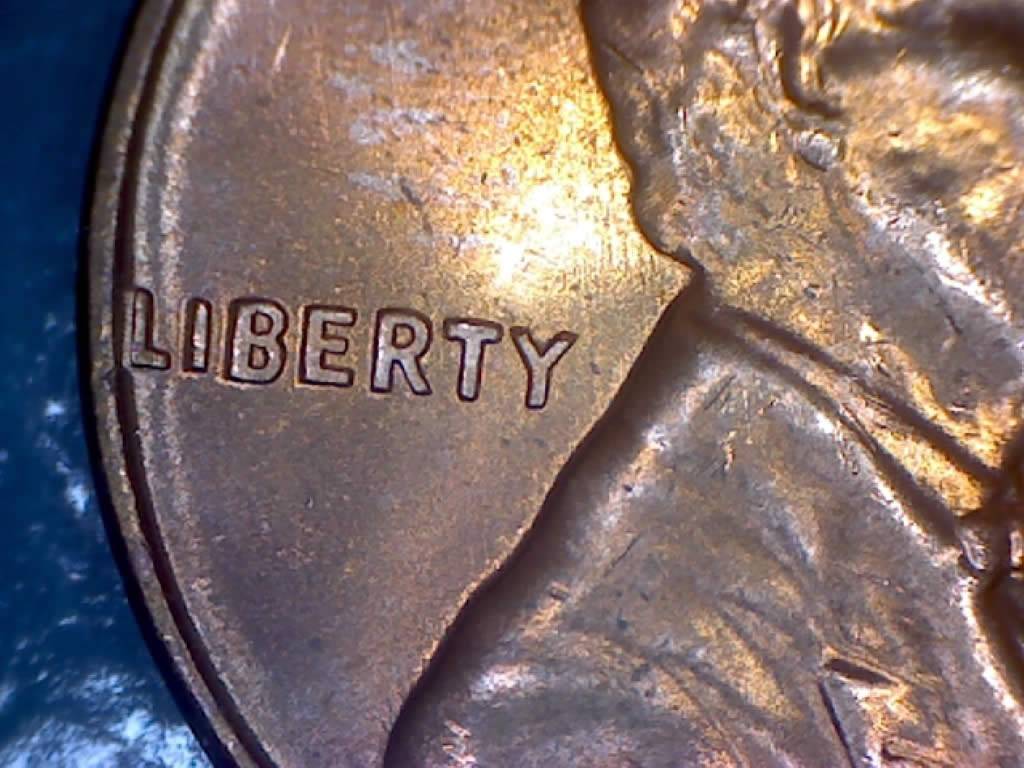 1960-MS-Color-Toned-Penny-For-Grading-Out-Of-Unopened-Bank-Roll