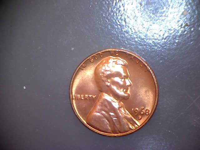 1968-D-Penny-MS-Coin-From-Unopened-Bank-Roll-For-Grading