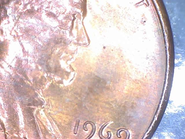 1969-D-Penny-Colored-Coin-Coin-#-2-To-Be-Graded