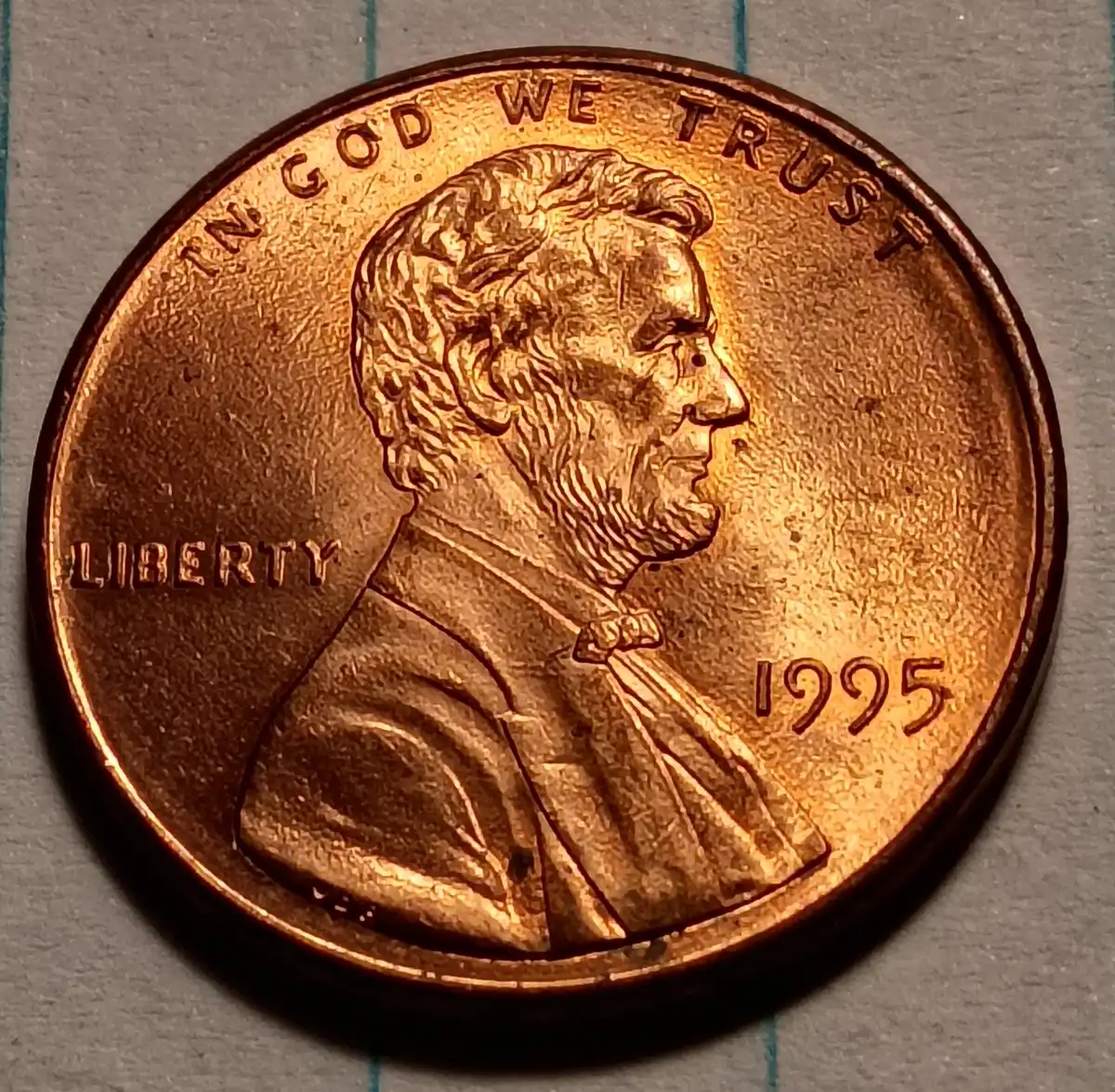 1995-Red-Lincoln-Cent-Error-MS-Condition