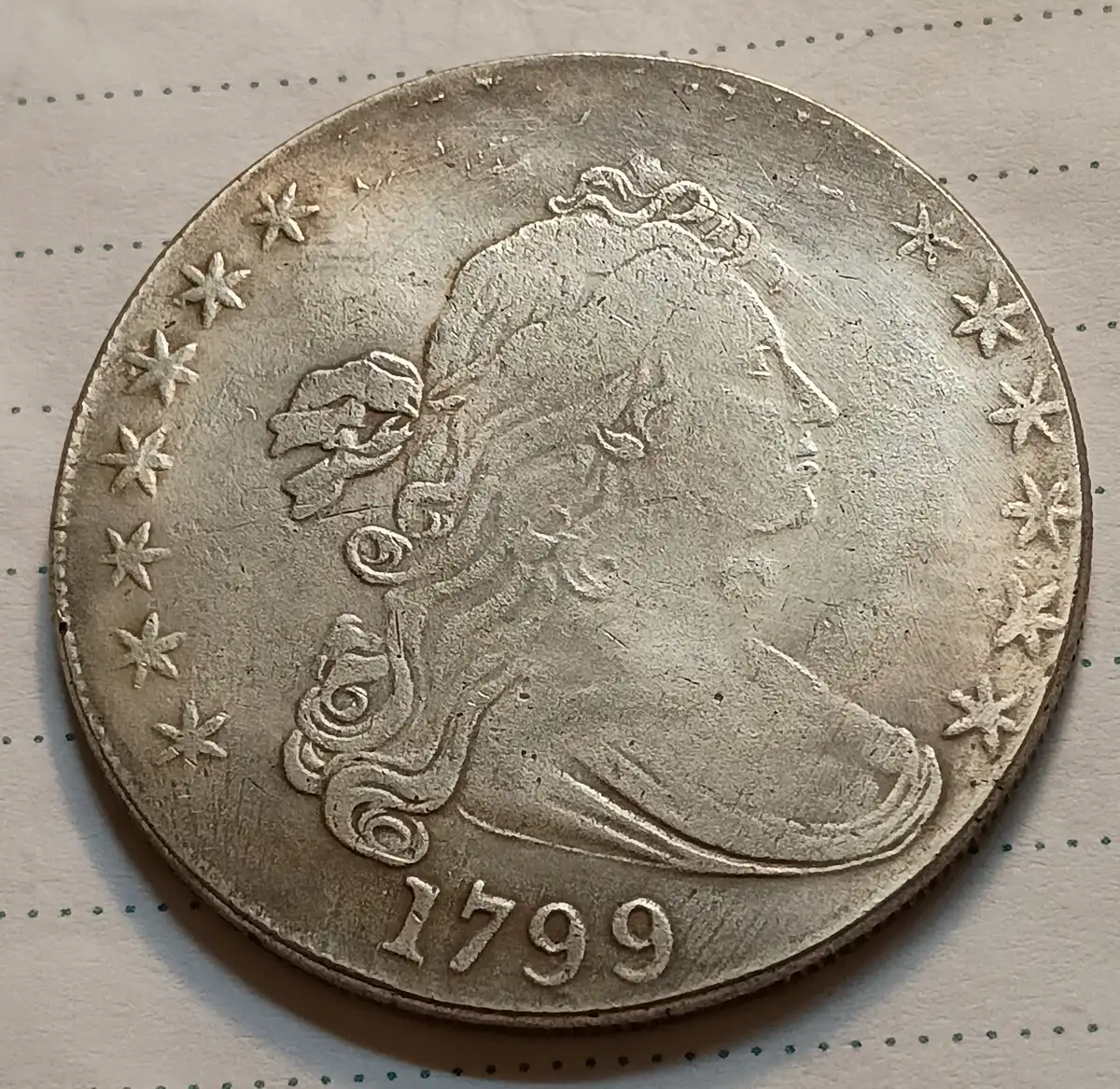 1799-Draped-Bust-Dollar-Real-Or-Fake?