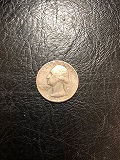 1965-US-Quarter-With-Letters-Very-Close-To-Top-Of-Coin
