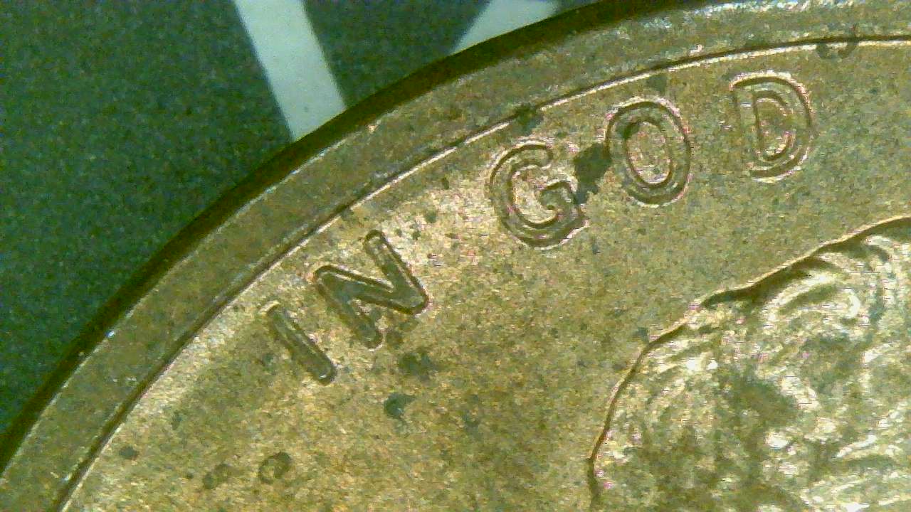 1991-Penny-With-Line-Above/Through-Lincoln's-Head-&-Multiple-Other-Lines