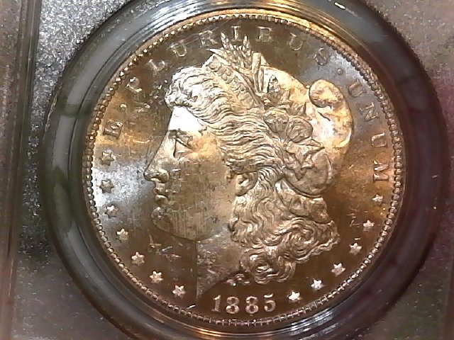 GTG-...-A-Pair-Of-PCGS-Graded-1885-CC-Morgan-Dollars