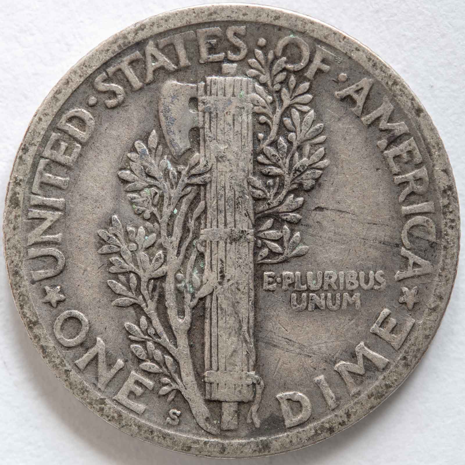 WW1-&-WW2-Era-Mercury-Dimes