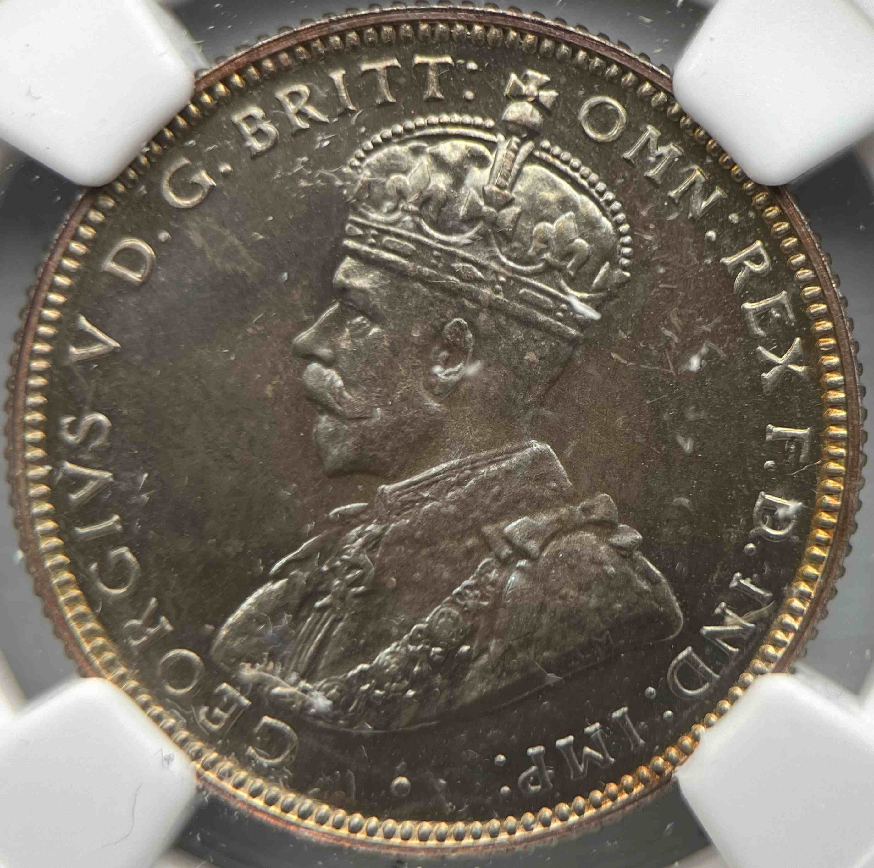 Australia-1934-Shilling-Graded-By-NGC-As-Proof-66