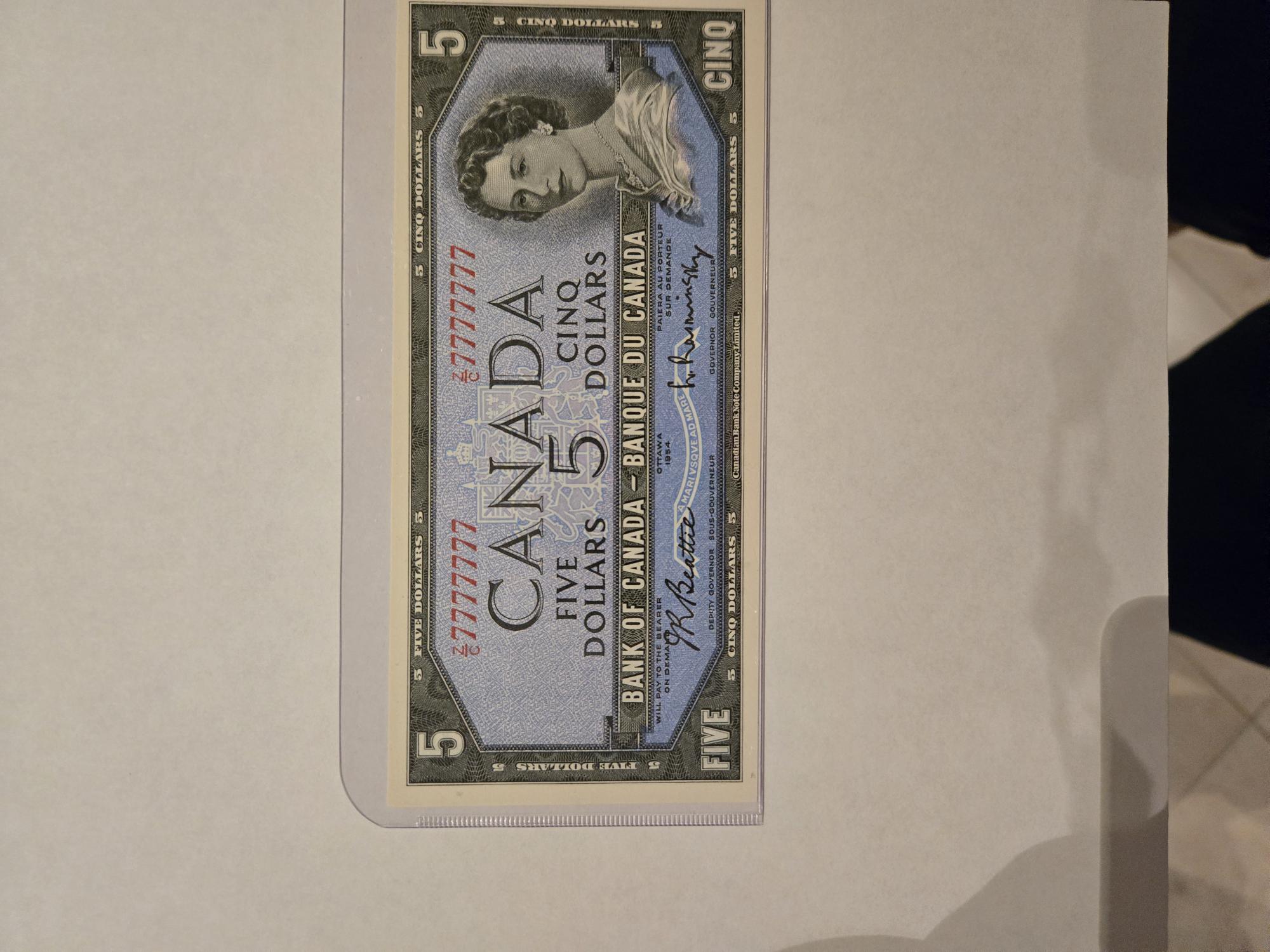 1954-5-Dollar-Solid#
