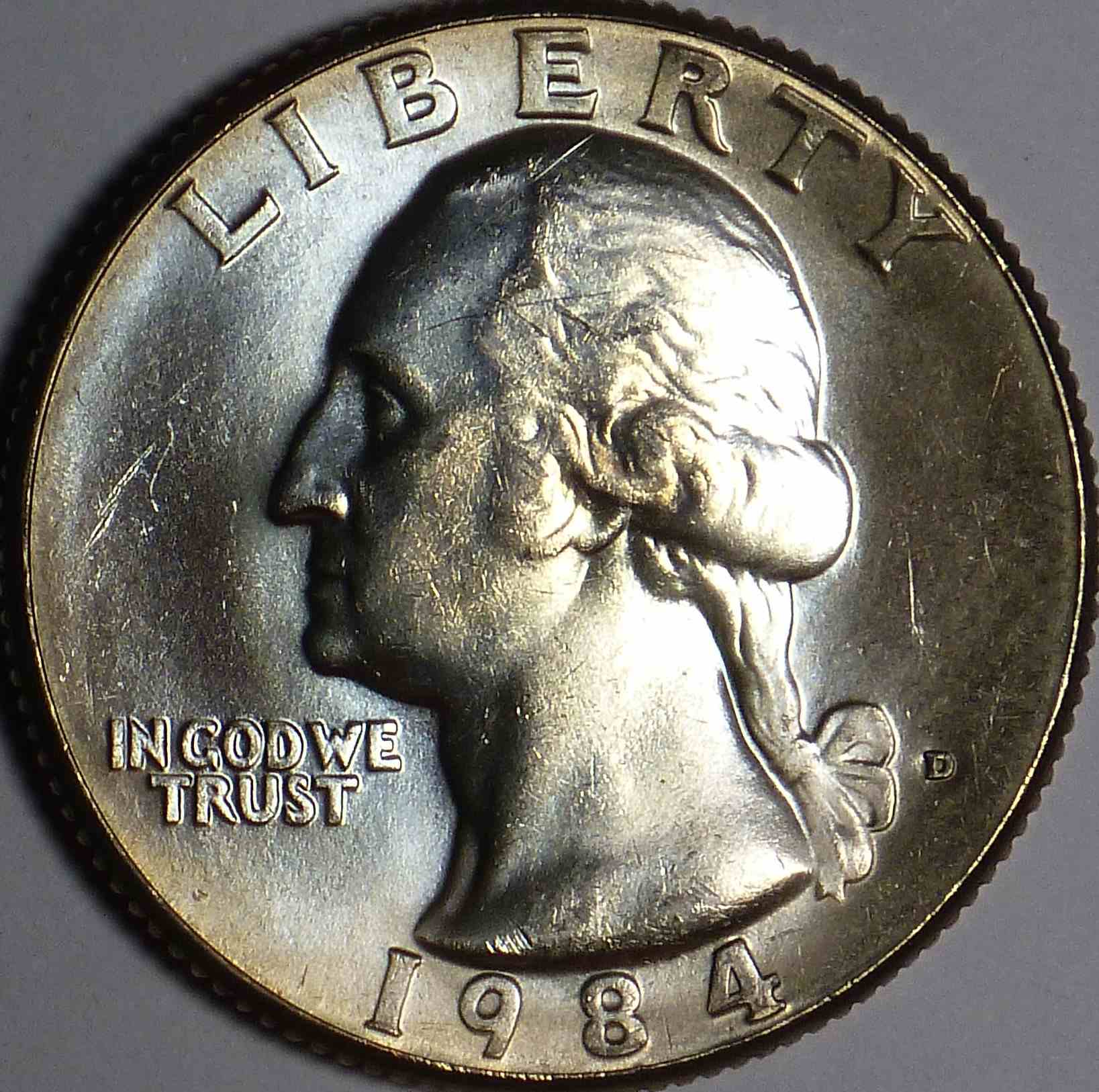 25c-1983-P-Spitting-Eagle?-&-1984-P,-Opinions-Appreciated.-: