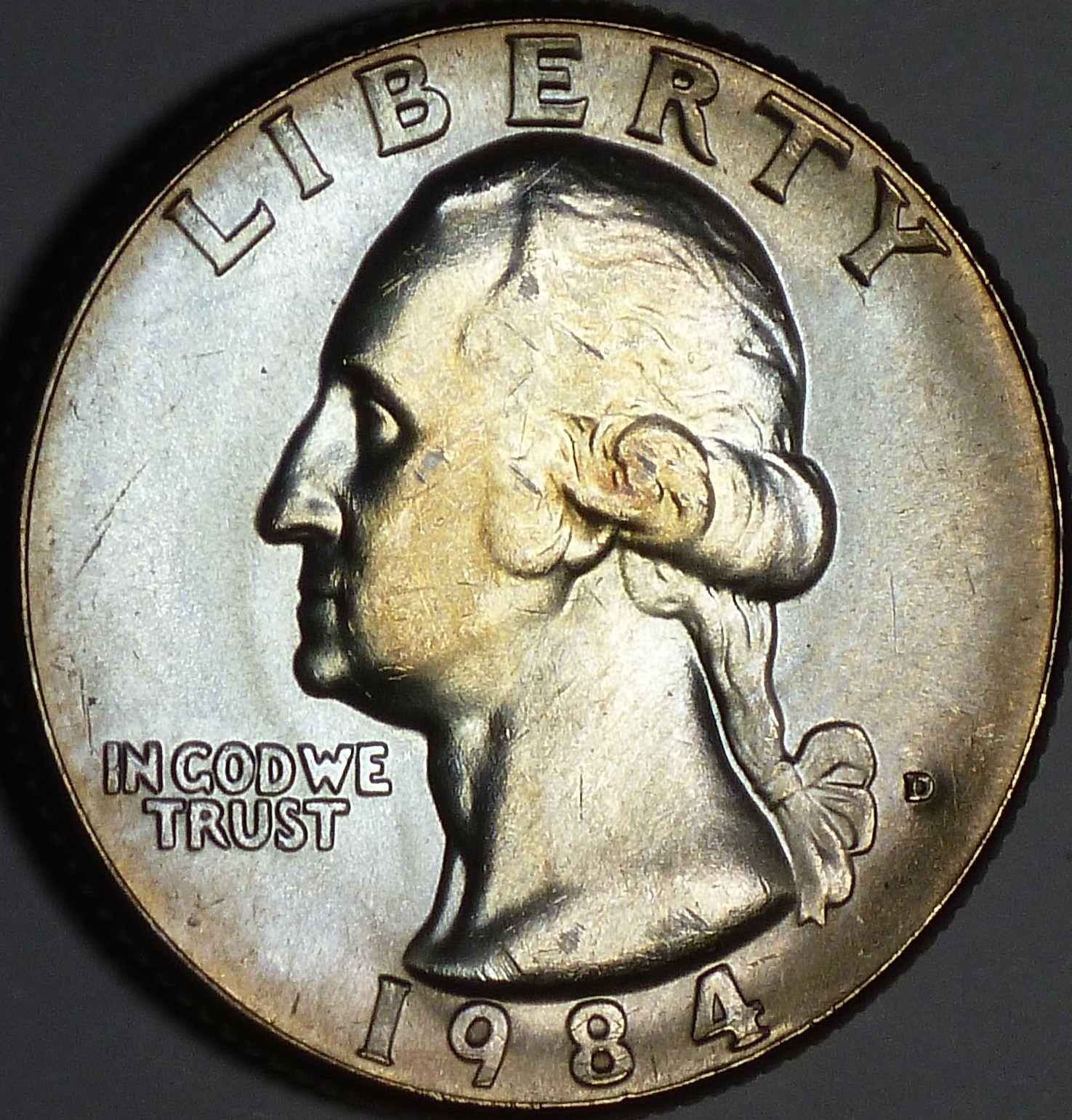 25c-1983-P-Spitting-Eagle?-&-1984-P,-Opinions-Appreciated.-:
