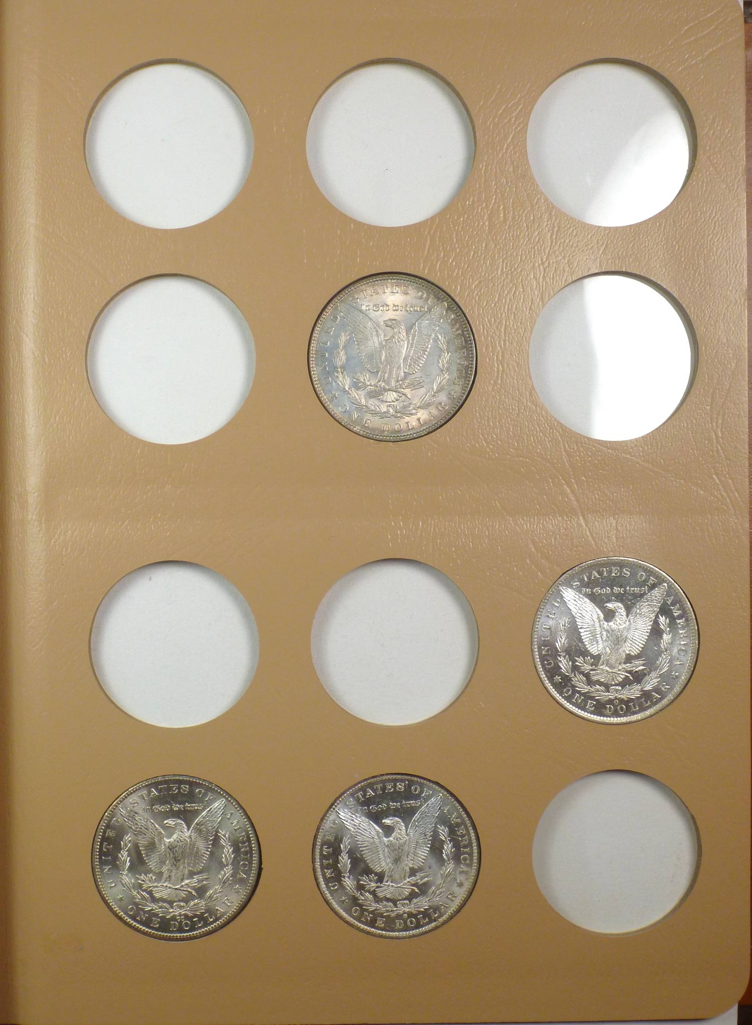 My-Complete-Dansco-7178/7179-Morgan-Dollar-Date-And-Mint-Mark-Set-Goal.