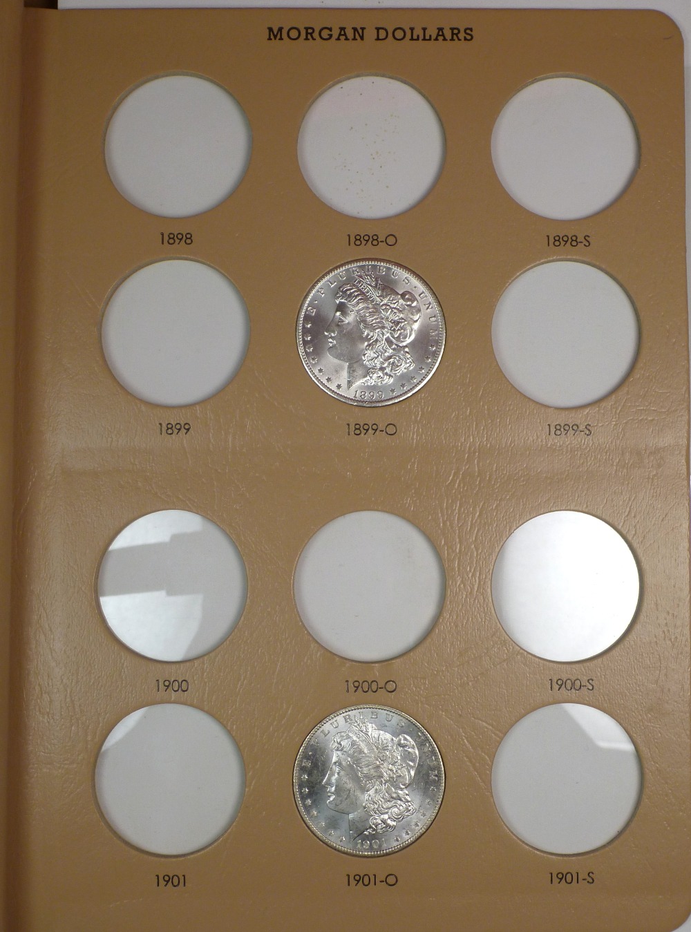 My-Complete-Dansco-7178/7179-Morgan-Dollar-Date-And-Mint-Mark-Set-Goal.